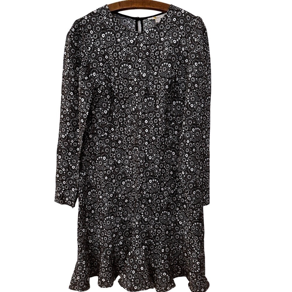 Boden Dress‎ Womens 8R Geometric Print Fluted Skirt-Sz 8R(US) Career Feminine